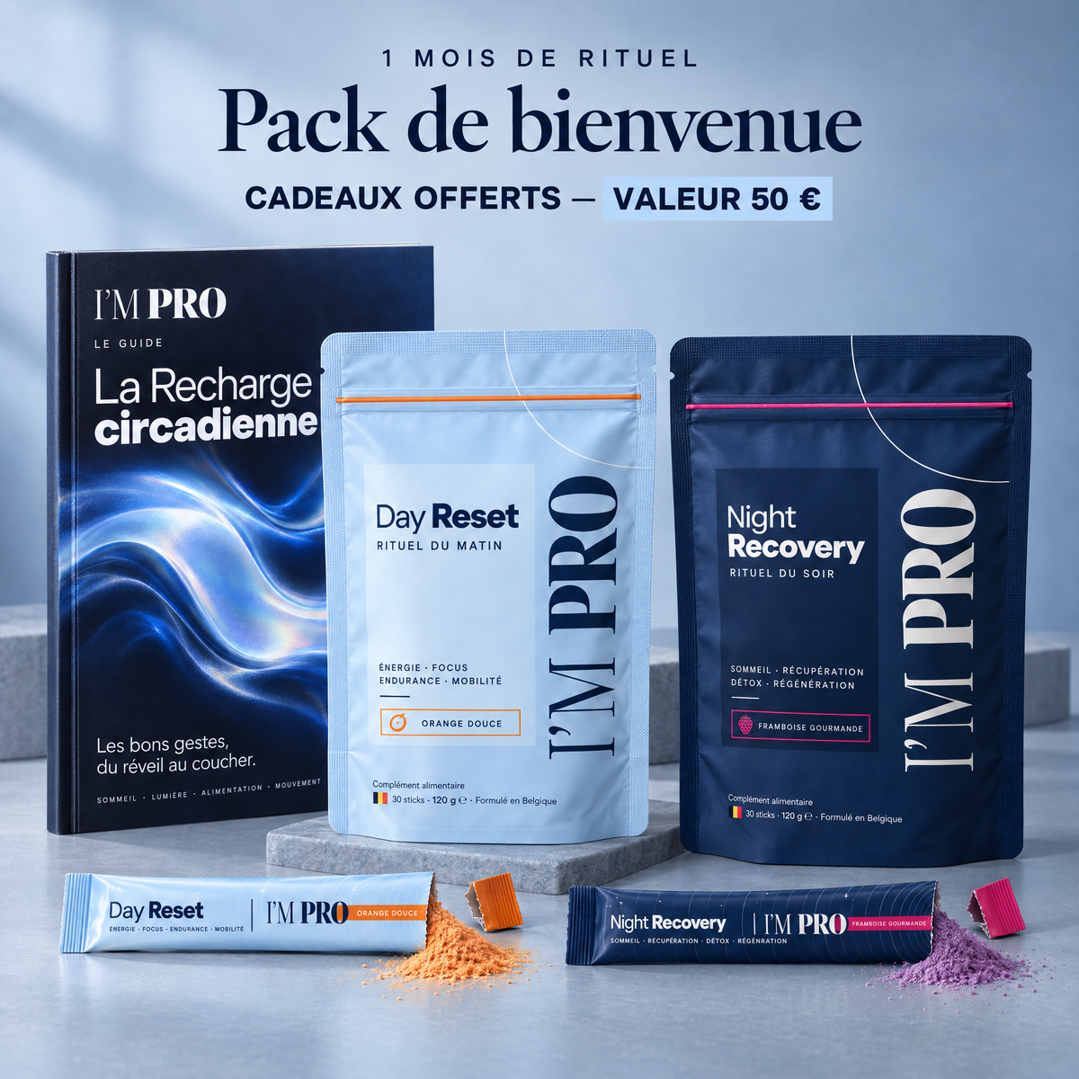Pack Day + Night – Pour les sportifs de plus de 35 ans